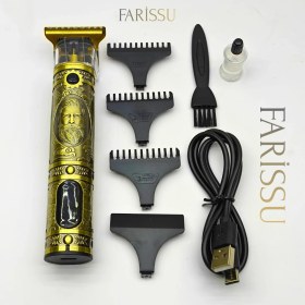 Resim 212 Farissu Dearling RF-1863 Antika Tasarım Profesyonel Kablosuz Saç Sakal Traş Makinesi 