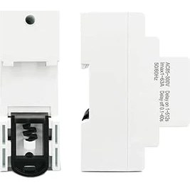 Resim Gerilim Koruma Rölesi Yüksek Alçak Voltaj Akım Koruma Monofaze 63A Voltaj Koruyucu 