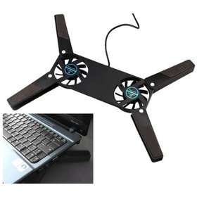 Resim Katlanabilir Laptop Soğutucu 2 Fanlı Renkli 