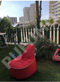 Resim Armutland Twingo Çocuk Armut Koltuk Kırmızı 