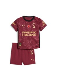 Resim Puma Galatasaray S.k. Bordo Forma 25/26 Alternatif Forması Baby Set Bebek Forma Çok Renkli 