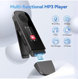 Resim 64gb Taşınabilir Usb Mp3 Çalar Bluetooth, Type-c Bağlantı 