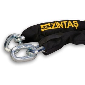 Resim Zintaş Protector Hex16 Motosiklet Kesilmez Zincir 16mm 150cm Sadece Zincir 