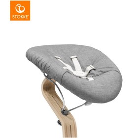 Resim Stokke Nomi Mama Sandalyesi Yenidoğan Seti, Grey 
