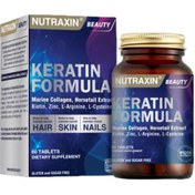 Resim NUTRAXIN Keratin Formula 60 Tablet 