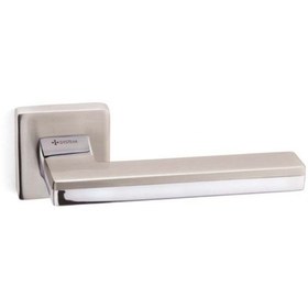 Resim System Larissa Inox Nb-Cr-Nb Rozetli Kapı Kolu 