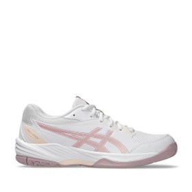 Resim Asics Gel-Task 4 Kadın Beyaz Voleybol Ayakkabısı 