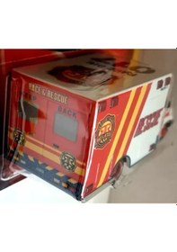 Resim Disney Pixar Cars Morgan Martins Rescue Araç 1:55 Metal Diecast Koleksiyon Oyuncak Renkli 