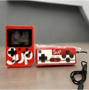 Resim UCUZTEKNO 2 kollu atari sup çok oyunlu 400 oyun TV ye bağlanma ikili oynama özelliği nostalji oyunlu 