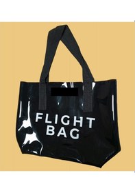 Resim Plaj Cantası " Flıght Bag " Siyah 