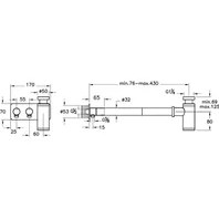 Resim Vitra A4515634 Origin Lavabo Sifon Seti Fırçalı Nikel 