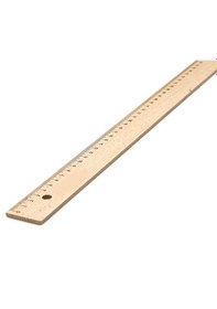 Resim Ada Ahşap Cetvel Dar 30 Cm Ahşap 