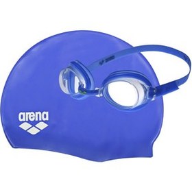 Resim Arena Pool Jr Set Çocuk Yüzme Gözlüğü Mavi 