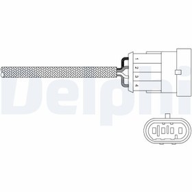 Resim Fiat Brava 1.6 16V Lambda Sensörü DELPHİ Marka 46762182 