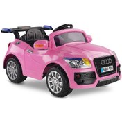 Resim Babyhope E-Drive 12 V 7 Ah Kumandalı Akülü Araba Pembe 