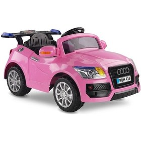 Resim Babyhope E-Drive 12 V 7 Ah Kumandalı Akülü Araba Pembe 
