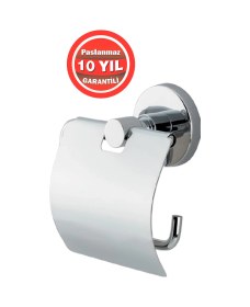 Resim Çelik Banyo Paslanmaz Pirinç Flora Tuvalet Kağıtlık Krom 
