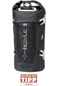 Resim Held Roll Bag Su Geçirmez Motosiklet Çantası Siyah / Beyaz 40 Litre 