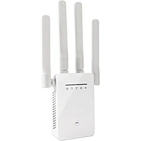 Resim DeftHike 300 Mbps Wifi-n 4 Antenli Sinyal Güçlendirici Access Point Repeater 