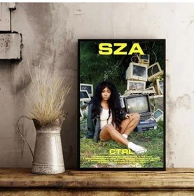 Resim Sza & Ctrl Albüm Kapağı Duvar Dekor Sanat Baskı Posterler-çerçevesiz 