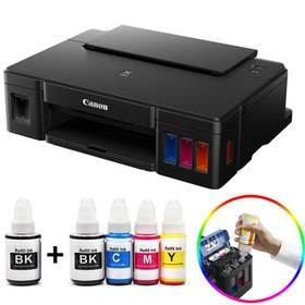 Resim Canon Pixma G1411 Tanklı Muadil Mürekkepli Renkli Yazıcı 