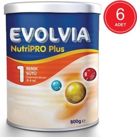 Resim Evolvia Nutripro Plus 1 Bebek Sütü 0 - 6 Ay 6 x 800 G 