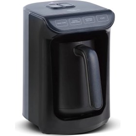 Resim Hatır Köz Türk Kahve Makinesi Shiny Black 535 W 
