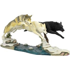 Resim WISE Veronese Serisi-WISE BUZ ÜSTÜNDE 3 KURT-39*17*13 CM 