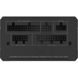 Resim Corsaır Rme Serisi RM1000E 1000 Watt 80+ Tam Modular Güç Kaynağı Eu Versiyon (CP-9020297-EU) 