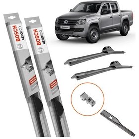 Resim Vw Amarok Muz Silecek Süpürge Takımı Bosch Aeroeco 2013-2019 