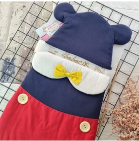 Resim Bebecix Unisex Bebek Lacivert Mickey Kundak 