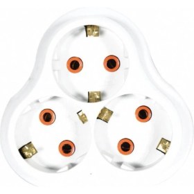 Resim Boss And Muse Golyat Üçlü Grup Priz Beyaz 