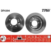 Resim TRW DF4394 Fren 584113E300 (WF931481) (Fiyat:2 Adet İçindir) 
