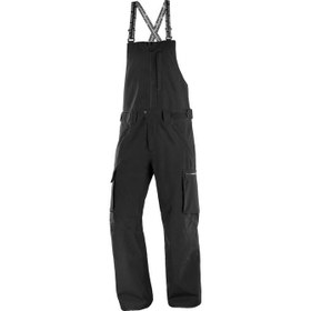 Resim Salomon Transfer Bib Pant Erkek Siyah Kayak Pantolonu 