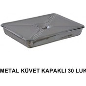 Resim Metal Küvet Kapaklı 30 Luk 