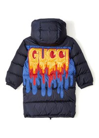 Resim Lacivert Logo Patchli Unisex Çocuk Mont 