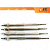 Resim Pajero V60 V80 Canter 35 55 İçin4 Adet Isıtma Bujisi 11V ME203539 