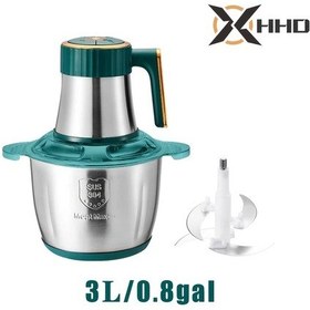 Resim Tianchishop Hd 3l Kapasiteli Masaüstü Gıda İşleme Makinesi Yeşil 304 Paslanmaz Çelik 30000 Rpm Ev Mutfak Kullanımı 