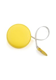 Resim Sarı-wıntap 150 Cm 60 Inç Taşınabilir Pu Mezura Dikiş Terzi Kumaş Geri Çekilebilir Su Geçirmez Rulo Vücut Ölçüm Cetveli 