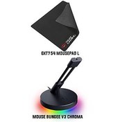 Resim Razer Mouse Bungee V3 Chroma RC21-01520100-R3M1 + Trust GXT 754 L Mousepad Bundle 