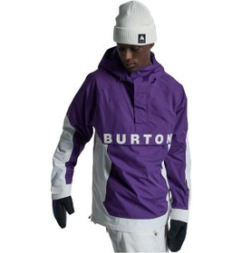 Resim Burton Burton Frostner Anorak Erkek Mor Snowboard Ceketi 3903 