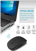 Resim Everest Grup Mouse Bluetooth Wireless Şarjlı Fare 2.4g mouse 