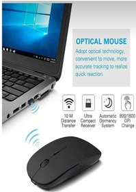 Resim Everest Grup Mouse Bluetooth Wireless Şarjlı Fare 2.4g mouse 