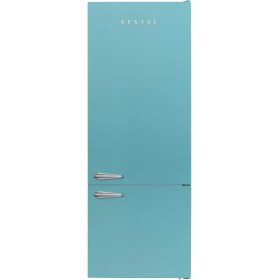Resim Vestel Retro NFK52001 Düş Mavisi 471 Lt No-Frost Buzdolabı 