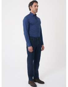 Resim Bisse Erkek 5 Cepli Yıkamalı Jean Denim Pantolon Koyu Lacivert Pnj25k25202 40 K.Lacivert 