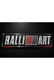 Resim stab audio system OTOMOBİL RALLI ART METAL YAPIŞKANLI LOGO 