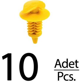 Resim Lada Fiat Volkswagen Mercedes Porsche İçin Kapı Döşeme Klips - 10 Adet 1 Adet 