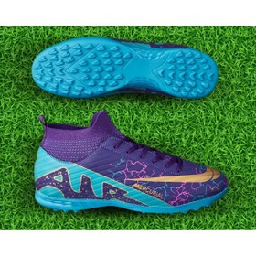Resim VİTUS Mercurial Bilekli Çoraplı Krampon Çim Ve Halısaha Yetişkin Çocuk Unisex Futbol Ayakkabısı 