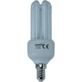 Resim Landlite Land Lite 11W 220-240V 600LM 2700K Sarı Işık rengi E14 Tasarruflu Ampul 