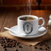 Resim Sevgiliye Hediyelik Harfli Nescafe Fincanı 